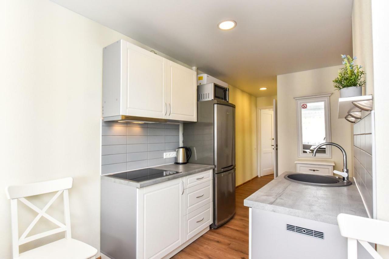 Baltieji Senamiescio Apartamentai Prie Aqua Parko Druskininkai Ngoại thất bức ảnh