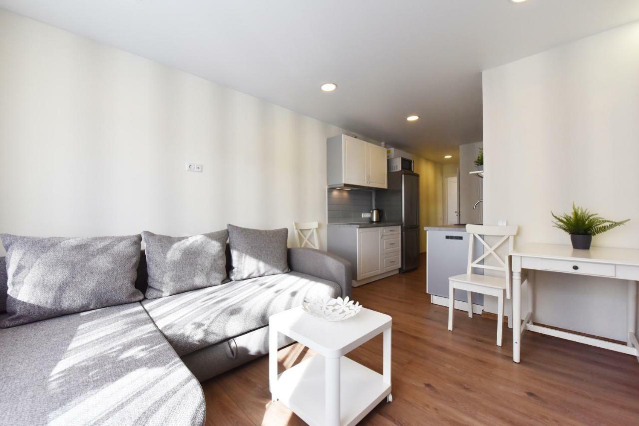 Baltieji Senamiescio Apartamentai Prie Aqua Parko Druskininkai Ngoại thất bức ảnh