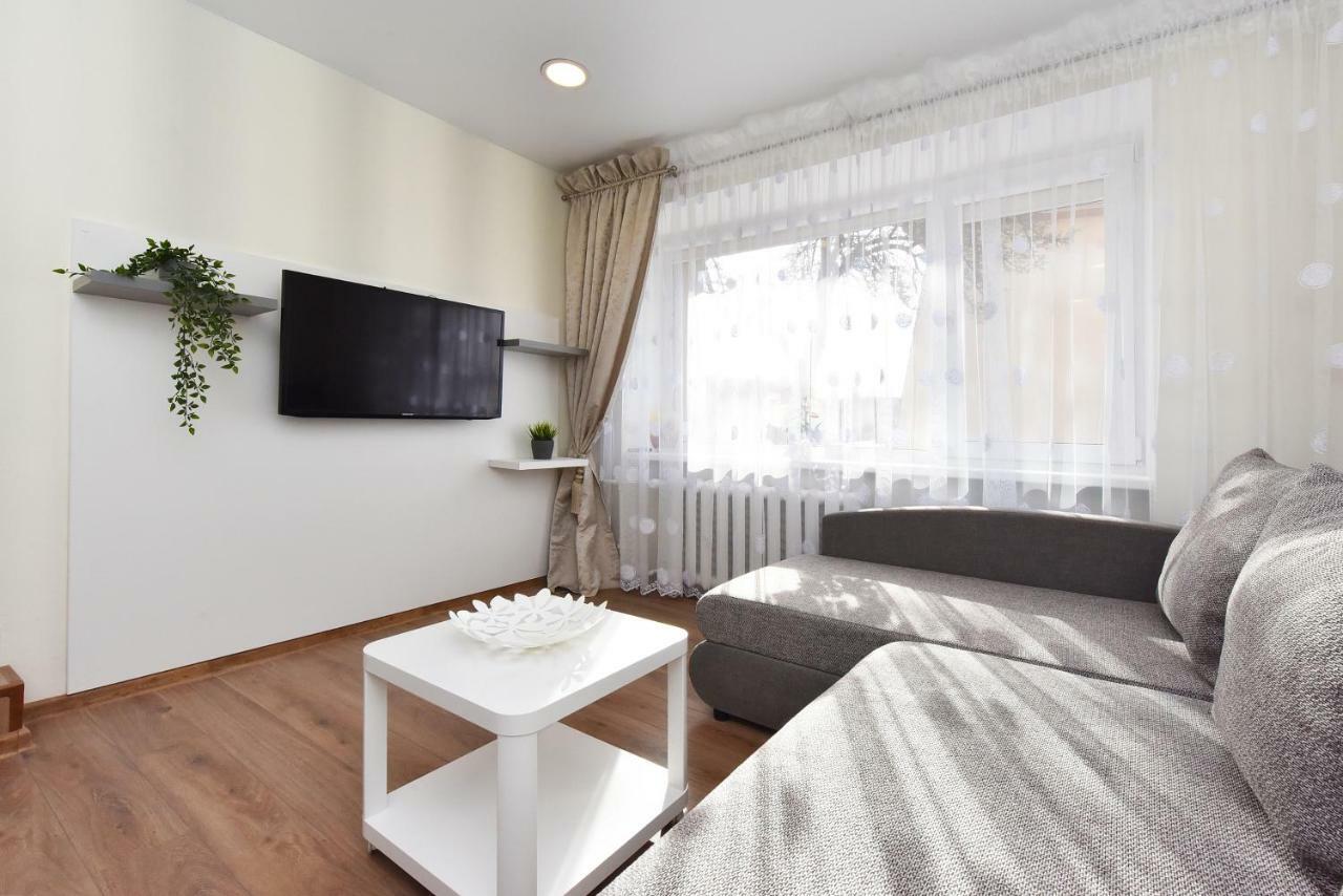Baltieji Senamiescio Apartamentai Prie Aqua Parko Druskininkai Ngoại thất bức ảnh