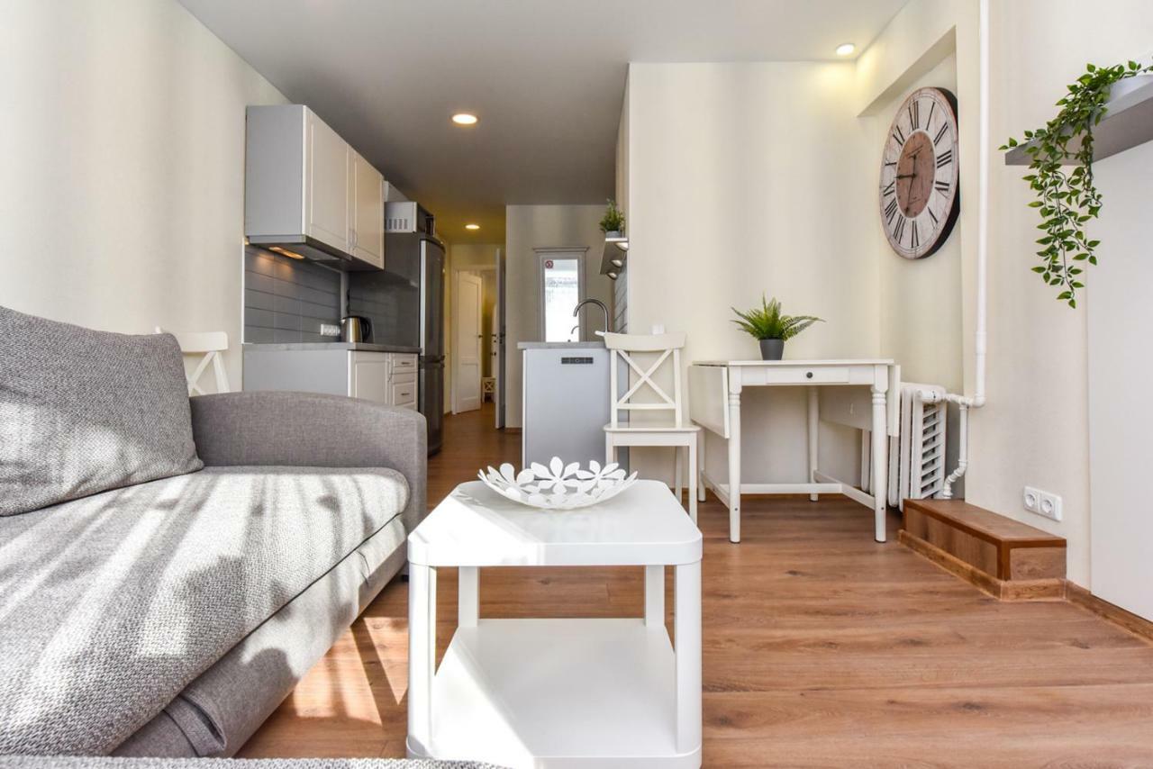 Baltieji Senamiescio Apartamentai Prie Aqua Parko Druskininkai Ngoại thất bức ảnh