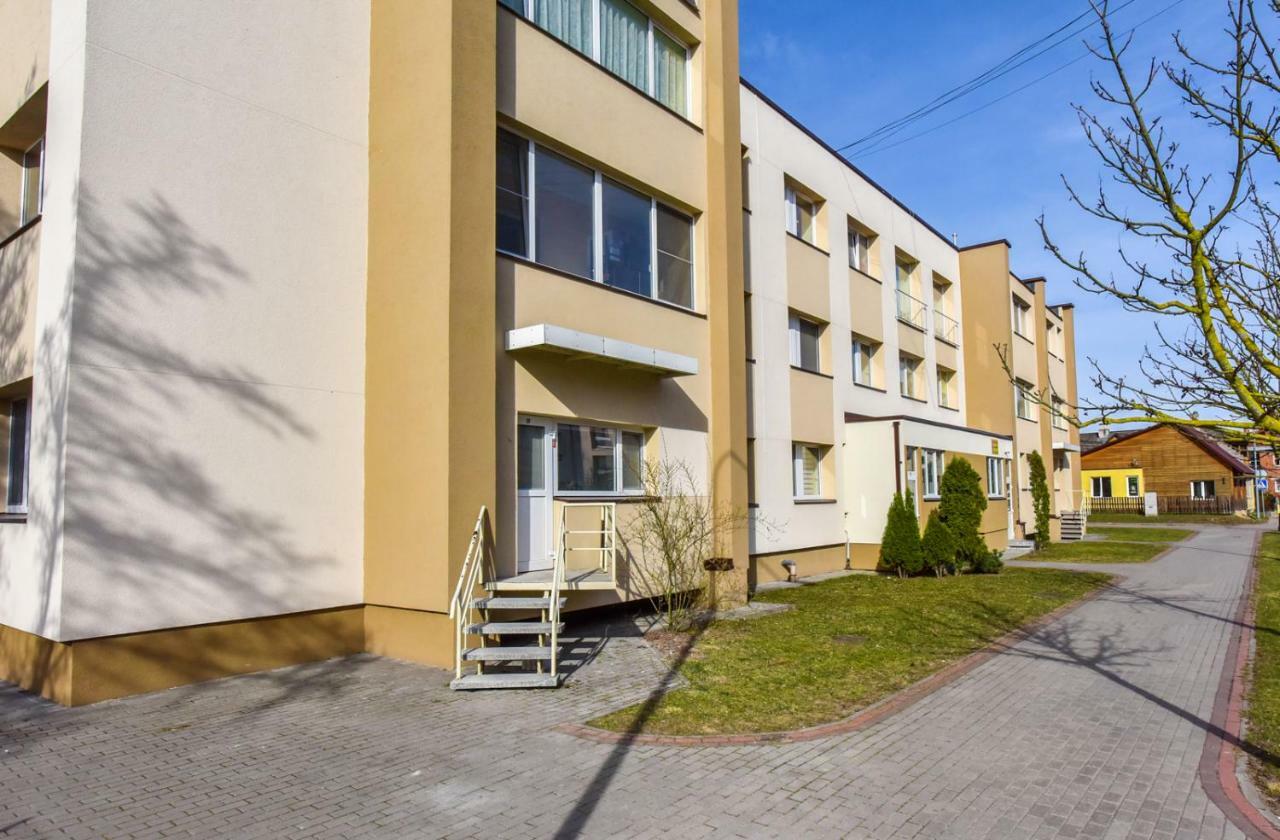 Baltieji Senamiescio Apartamentai Prie Aqua Parko Druskininkai Ngoại thất bức ảnh